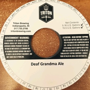 Triton Brewing Deaf Grandma