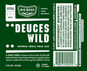 Big Boss Brewing Co Deuces Wild