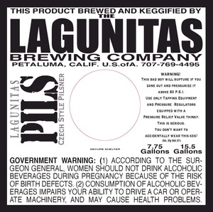 The Lagunitas Brewing Company Pils January 2015