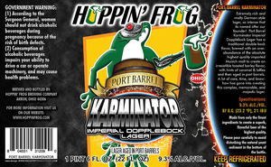 Hoppin' Frog Port Barrel Karminator February 2015