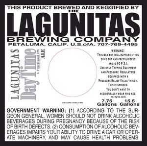 The Lagunitas Brewing Company Daytime A Fractional IPA