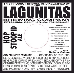 The Lagunitas Brewing Company Hop Stoopid January 2015