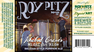 Roy-pitz Brewing Company Ichabod Crane's Midnight Ride