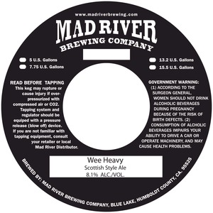 Wee Heavy January 2015