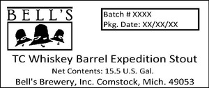 Bell's Tc Whiskey Barrel Expedition Stout February 2015