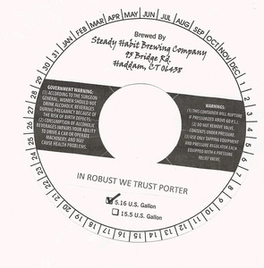 Steady Habit Brewing Company In Robust We Trust