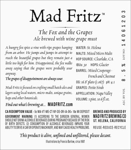Mad Fritz The Fox And The Grapes February 2015