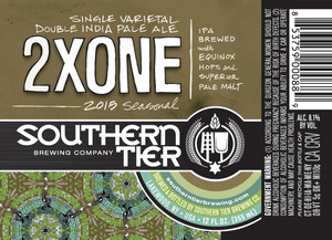 Southern Tier Brewing Company 2xone