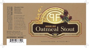 Burnline Oatmeal Stout February 2015