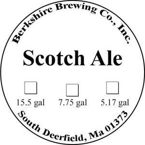 Berkshire Brewing Company Scotch Ale