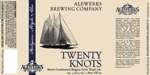 Williamsburg Alewerks Twenty Knots February 2015