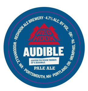 Redhook Ale Brewery Audible Pale Ale