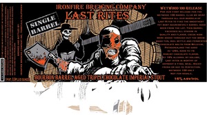 Ironfire Brewing Company Last Rites February 2015