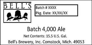 Bell's Batch 4,000 February 2015