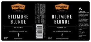 The Phoenix Ale Brewery Biltmore Blonde
