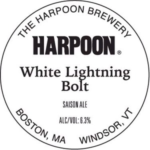 Harpoon White Lightning Bolt