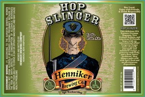 Henniker Brewing Company Hop Slinger February 2015