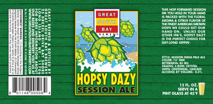 Great South Bay Brewery Hopsy Dazy February 2015