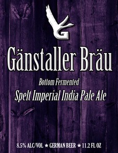 GÄnstaller BrÄu Spelt Imperial India Pale Ale