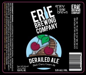 Erie Brewing Company Derailed Ale February 2015