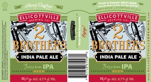 Ellicottville Brewing Company Two Brothers Session IPA