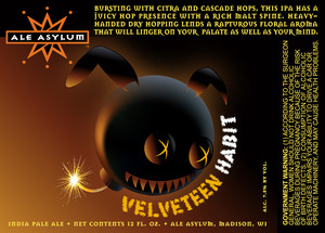 Ale Asylum Velveteen Habit February 2015