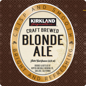 Kirkland Blonde Ale February 2015