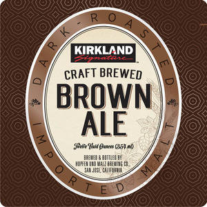 Kirkland Brown Ale February 2015