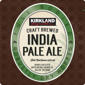 Kirkland India Pale Ale February 2015