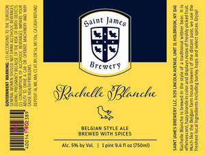 Saint James Brewery Rachelle Blanche