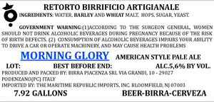 Retorto Birrificio Artigianale Morning Glory February 2015