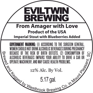 Evil Twin Brewing From Amager With Love