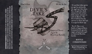 Beach Brewing Co. Devil's Take