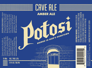 Potosi Cave Ale Amber Ale