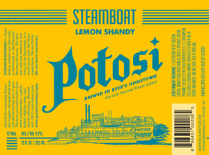 Potosi Steamboat Lemon Shandy