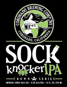 Coronado Brewing Company Sock Knocker