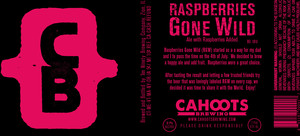 Cahoots Brewing Raspberries Gone Wild February 2015