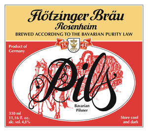 Flotzinger Brau Pils February 2015