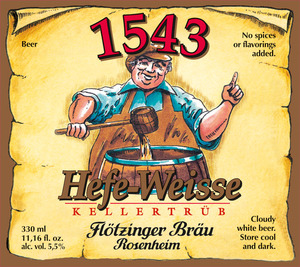 Flotzinger Brau Hefe Weise February 2015