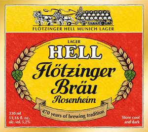 Flotzinger Brau Hell February 2015