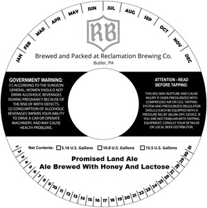 Promised Land Ale February 2015