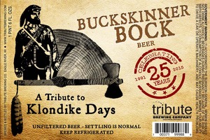 Tribute Brewing Co. Buckskinner Bock February 2015