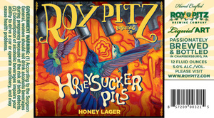 Roy-pitz Brewing Company Honey Sucker Pils