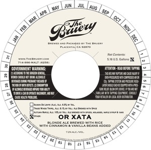 The Bruery Or Xata