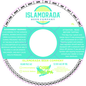 Islamorada Beer Company Channel Marker