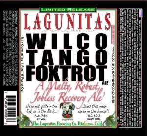 The Lagunitas Brewing Company Wilco Tango Foxtrot