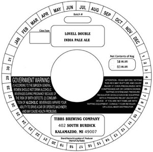 Tibbs Brewing Company March 2015