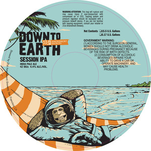 21st Amendment Brewery Down To Earth February 2015