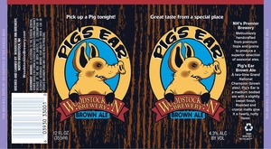 Woodstock Inn Brewery Pig's Ear February 2015