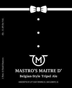 Mastro's Maitre D' February 2015